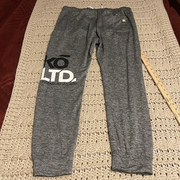 NWT ECKO UNLTD. HEATHER GRAY JOGGER PANTS MEN’S SZ M, 3 pockets, elastic waist. - Picture 13 of 16